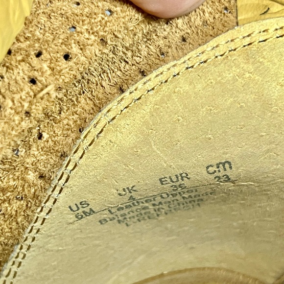 Franco Sarto Leather Peep Toe Booties Size 6 - Picture 8 of 12